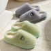 New Sticker Cat Cotton Women, Autumn And Winter Indoor Home Non-Slip Household Couple Outdoor Knitted Slippers For Men_vogvips.com
