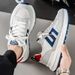 Men's Shoes Breathable Mesh Casual Sneakers For Summer - Lightweight Running Shoes With Thick Sole, Fashionable Dad Shoes For Youth Student Dad Shoes_vogvips.com