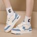 Thick Sole Star Board Spring New Leisure Versatile Campus White Little Popular Shoes Women's Trend_vogvips.com