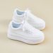 Little White Shoes Female Students Thick-soled Heightening Shoes Mesh Breathable Casual Shoes_vogvips.com