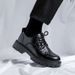 Business Dress For Men 2025 New Wedding Groom Derby Shoes British Same Style_vogvips.com