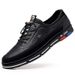 Suitable For All Seasons Autumn New Breathable Men's Business Slip-On Soft Sole Casual Leather Shoes_vogvips.com