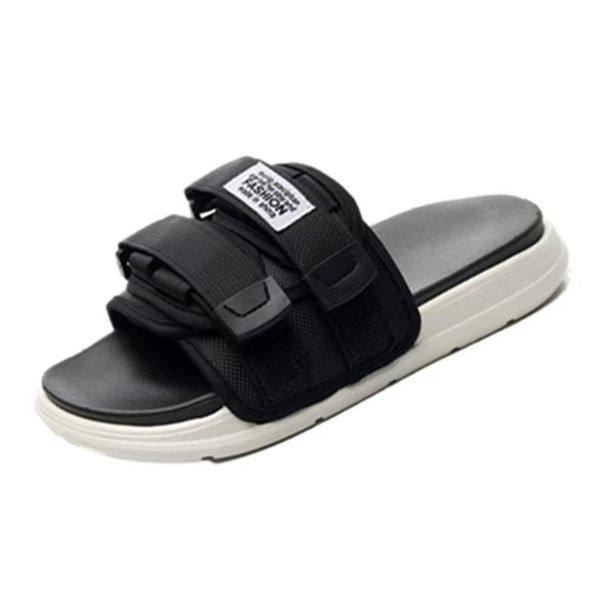 Women's Summer Outdoor Slippers Non-Slip Wear-Resistant One Strap Couple Beach Shoes 2025 New Style_vogvips.com
