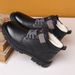 Men's Winter With Fleece Lining, Thickened High-top Casual Leather Shoes, Versatile Soft Sole Work Bo, Warm Martin_vogvips.com