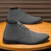 Four Seasons Work Boots For Man Winter Autumn Male Students Daily Walking Rubber Chelsea Booty Hightop Leather Shoes_vogvips.com