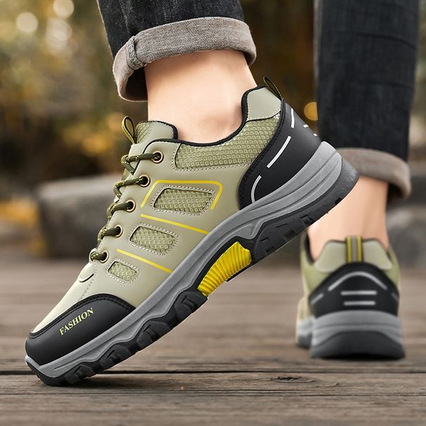 Outdoor Mountaineering Breathable Stream Walking Shoes Casual Men's Shoes Hiking Shoes Large Size Shoes_vogvips.com