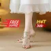 Equal Elegant Crystal Butterfly Knot Ankle Strap Sandals For Women Open Toe Thin High Heels Party_vogvips.com