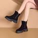 Hot-Selling For Women 2024 Winter New Style Sheepskin Integrated Fleece-Lined Thickened Warm Snow Cotton Shoes Short_vogvips.com