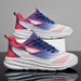New Breathable Mesh Men Shoes Lightweight Comfortable Men Sneakers Fashions Lace Up Casual Shoes Flat Shoes Zapatillas Hombre_vogvips.com