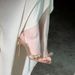 New Summer Women's Sandals: Open-Toe Glitter Backless Bowknot Thin Heel Light Luxury French Satin High Heels_vogvips.com