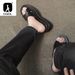 Luxury Mens 2024 New Style Genuine Leather Outdoor Sandals Fashion Platform Business Slippers Summer Man Shoes_vogvips.com