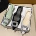 Baotou Sandals For Women 2024 New Summer Rhinestone Square Buckle Fairy Open Back French Style Thin High Heel Pointed_vogvips.com