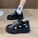 Autumn New Little White Thick Sole Heightened Korean Edition Casual Versatile Board Women's Colored Instagram Shoes_vogvips.com