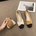Gentle Shoes French Single Shoes Women's Autumn Flat-soled Soft-soled Pregnant Women's Casual One-pedal Women's Shoes_vogvips.com