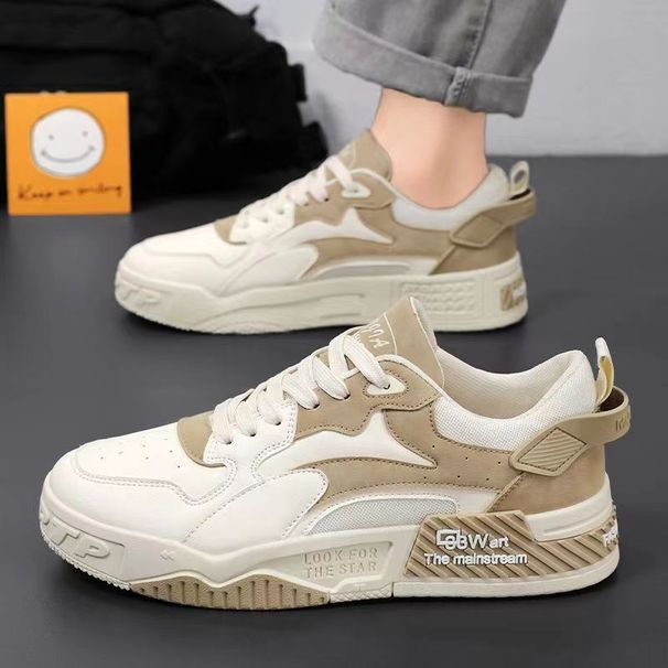 Men's New Summer Breathable Black And White Panda Sneakers Men's Casual Sports Thick Bottom Non-slip Mesh Shoes_vogvips.com