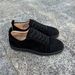 2025 Red Soled For Men And Women, Black Casual Lace Up Style, Versatile Rivet Shoes_vogvips.com