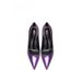 Women S Elegant Pointed Toe High Heel Pumps Glossy Purple Holographic Red Stiletto Dress Shoes For Special Occasions_vogvips.com