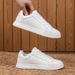 Men S Casual Sneakers Lightweight Non Slip Waterproof White Flat Women Sports Comfortable Shoes_vogvips.com