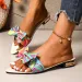 High Quality Hot Selling Women's Fashion 2026 Summer New Versatile Pointed Bow Decoration Low Heel Cool Mop_vogvips.com