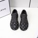 Women's Crystal Rhinestone Platform Sneakers - Breathable Round-Toe Casual Shoes With Floral Design For Spring/Summer/Fall_vogvips.com