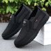 Men's Breathable Mesh Shoes, Lightweight Soft Soled, Middle-Aged And Elderly Fathers, With Shallow Mouth, Suitable For_vogvips.com