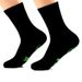 All-cotton mid-tube casual sports socks Creative letter non-slip adhesive floor socks sole_vogvips.com