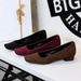 8291 Style Square Toe Shallow Mouth Simple Plain Suede Trimmed Women's Shoes, Thick Low Heel Professional OL Single Shoe_vogvips.com