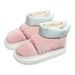 Waterproof Slippers 2025 New Style Fleece-Lined Thickened Outdoor Thick Sole Non-Slip Closed-Toe Cotton Shoes For Women_vogvips.com