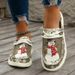 New Snowman Elf Casual Single Lightweight Large Shallow Mouth Women's Shoes_vogvips.com