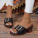 Women's Shoes Spring And Summer Large Size Women's Wedge Sandals Elegant Comfortable Breathable Non Slip_vogvips.com