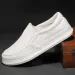 Casual Breathable Canvas Lightweight Vulcanized Soft Flat Shoes Outdoor Men's Sneakers Loafers_vogvips.com