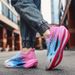 Women's Full Sole Nylon Plate Jogging Shoes Men's Professional Training Running Shoes Racing Sneakers Breathable_vogvips.com