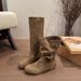 French Style Internal Height Increae Slouch For Women Slimming 2025 New Autumn High Tube Riding Over-the-Knee Long_vogvips.com