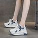 Thick-soled Height-increasing Small Forrest Gump Shoes Women's Little White Shoes Casual Versatile Sports Women's Shoes_vogvips.com