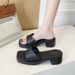 Cross-Border Hot-Selling 2025 New Wedge Heel Slippers For Women Summer Outdoor Thick Sole Non-Slip Fashion Versatile_vogvips.com
