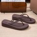 New 2026 Women's High Heeled Platform Sandals for Petite Beach Shoes Comfortable Ladies Footwear_vogvips.com