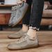 Shoes Mesh Casual 2025 New Breathable Trendy Genuine Leather Versatile Men's Shoes_vogvips.com