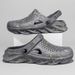 Men Flat Shoes EVA Home Slippers Garden Platform Sandals Man Summer Male Sneakers Outdoor Flip Flops Plus Size Sandals 46 47_vogvips.com