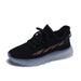 Fly Weave Women's Shoes 2024 Casual Women's Shoes Mesh Breathable Sneakers Women's Jelly Bottom Coconut Shoes Student Running Shoes Women_vogvips.com
