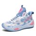 Net cloth basketball shoes anti-slip wear damping professional actual combat shoes_vogvips.com