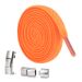 Lazy Shoelaces Free Switch Fixed Buckle Men And Women Free Tie Elastic Elastic Black And White Widened Rope_vogvips.com