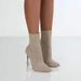 Plus Size Shoes Women's Stretch Knit Over-the-Knee Boots With Pointed Toe And High Heel For Autumn Winter Flyknit Elastic Wool Slip On Peep Toe_vogvips.com