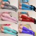 Women Summer Thin Knee High Cute Colorful Dopamine Velvet Calf Sock Korea Trendy Solid Color Simple Sweet JK Stacked_vogvips.com
