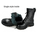 European Warm Series Summer Cowhide Men's Steel Toe Anti-Smash Special Forces High-Top Martin Outdoor Combat Training Military Enthusiast_vogvips.com