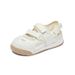 Velcro Big Head White Shoes Female Student Breathable Heightening Shoes Casual Shoes_vogvips.com