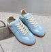 New In Stock: German-style Training Women, Retro Sports Genuine Leather Casual Sneakers, Versatile White Men, Women's_vogvips.com