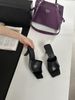 Excluding Tax, European And American Style Square-toed Open-toe Slip-on Sandals For Women, 2024 Summer Stiletto_vogvips.com