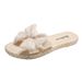 High-Quality Design Sense Summer Sandals For Women, Ins Fashion Bowknot New Style Outdoor Niche One-Strap Beach Shoes_vogvips.com