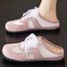 Women's Shoes Casual Shoes Breathable Mesh Shoes Half Slippers Soft Sole Dexun Shoes Fashion Women's Single Shoes_vogvips.com
