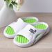 2024 New Men Massage Slides Fashion Indoor Outdoor Sandals Beach Casual Shoes Comfortable Sole Men's Slippers Big_vogvips.com